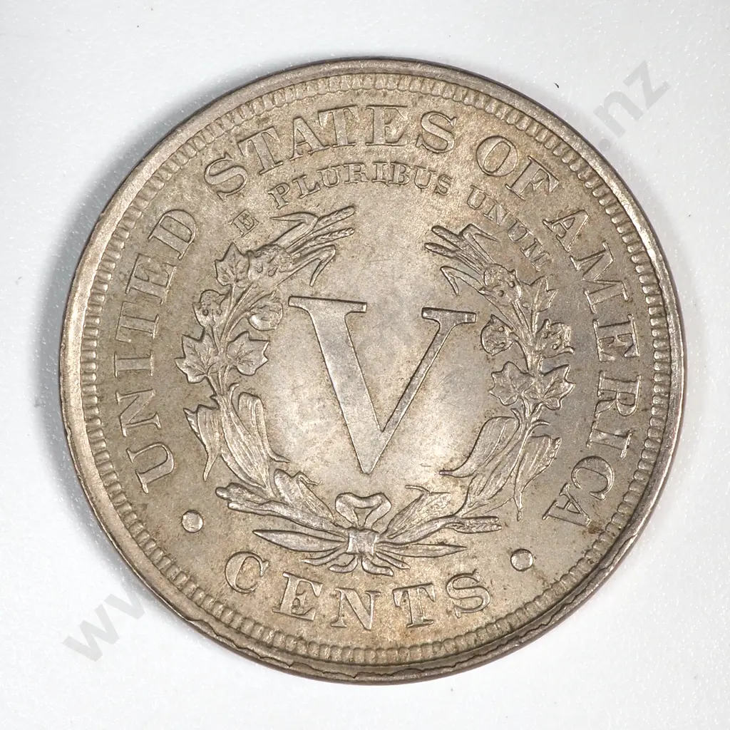 1905 U.S.A. Liberty Nickle - Nice Coin w Small Obverse Blemish  Image 1++