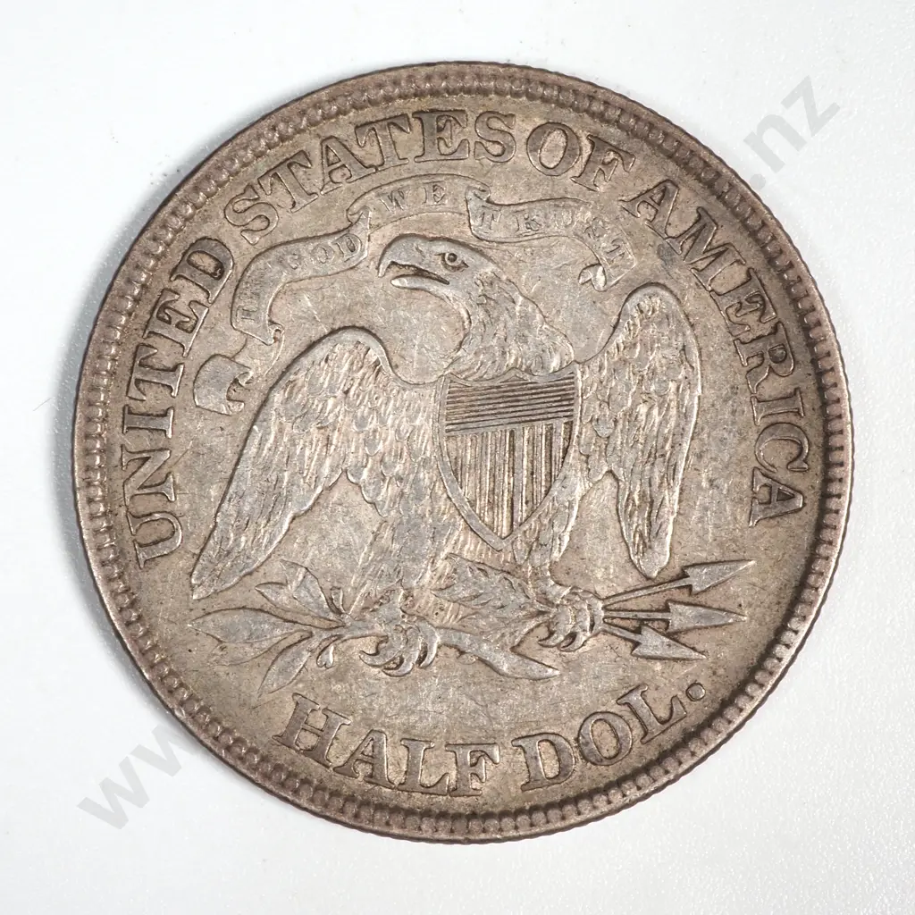 1873 United States of America Half Dollar - Better Grade  Image 1++