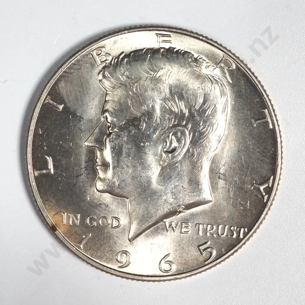 1965 United States of America Half Dollar  Image 1++