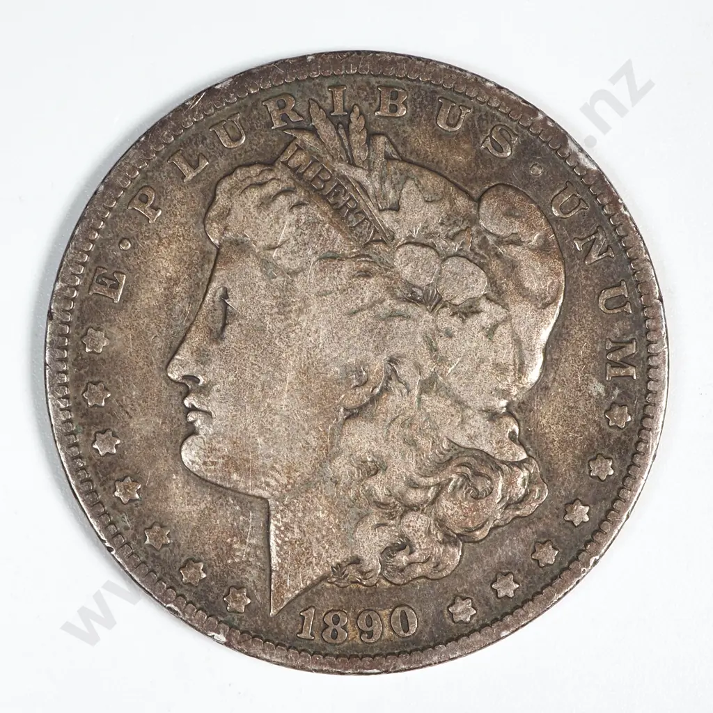 1890 O United States of America Morgan Silver Dollar  Image 1++