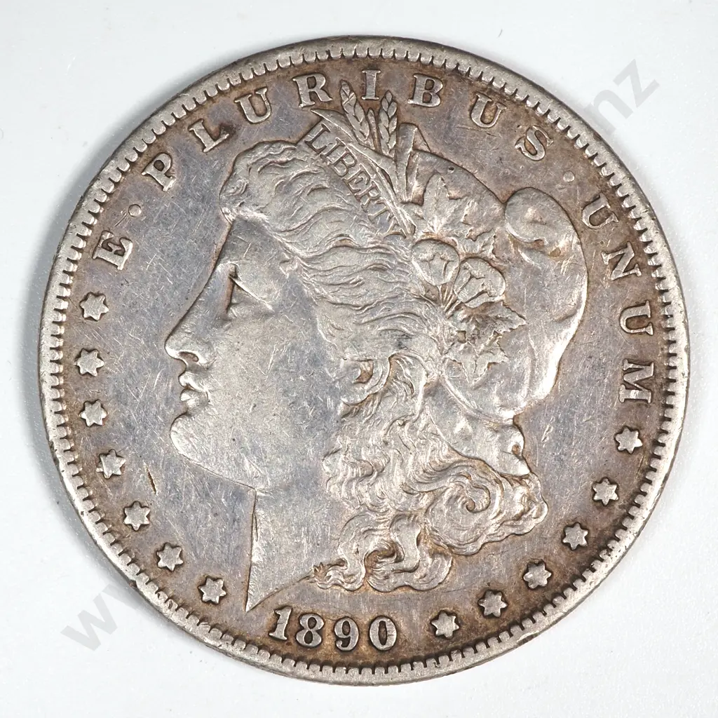 1890 S Untied States of America Morgan Dollar  Image 1++