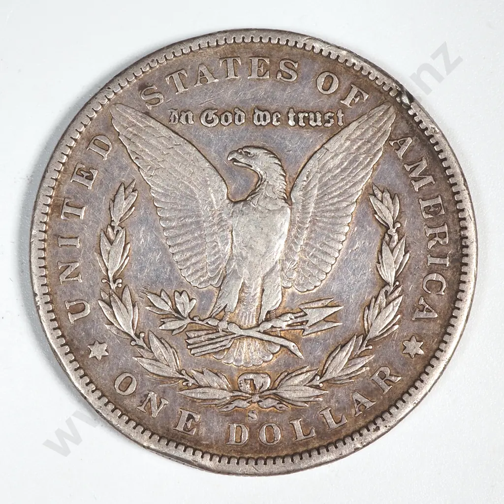 1890 S Untied States of America Morgan Dollar  Image 1++