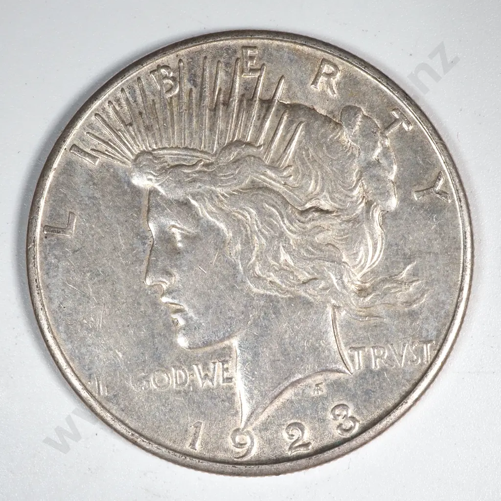 1923 United States of America Liberty Silver Dollar Image 1++