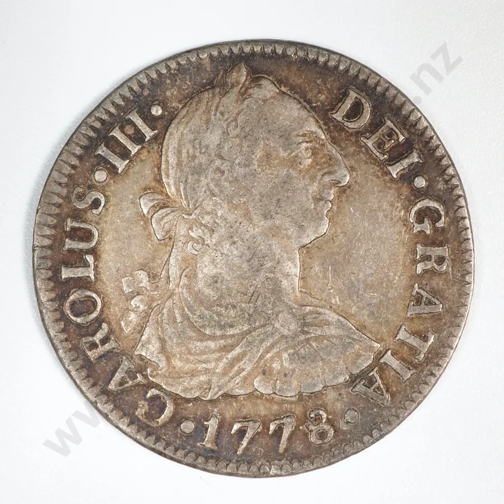 1778 F.F. 2 Reales Mexico City Mint - Attractive Coin  Image 1++