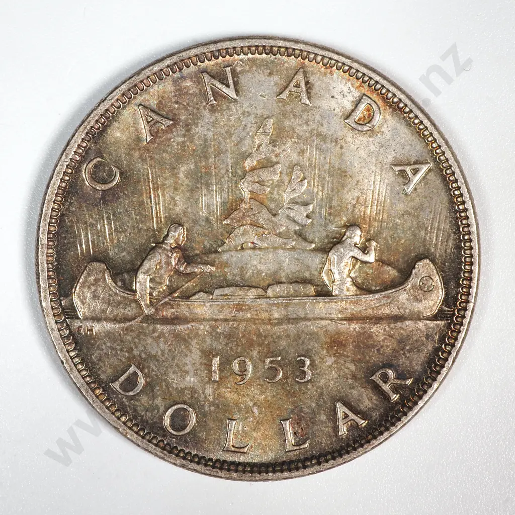 1953 Canada Silver Dollar  Image 1++