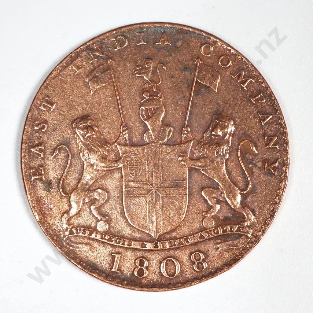 1808 East India Company X Cash Shipwreck Coin - Wrecked 24 Jan 1808 Goodwin Sands  Image 1++