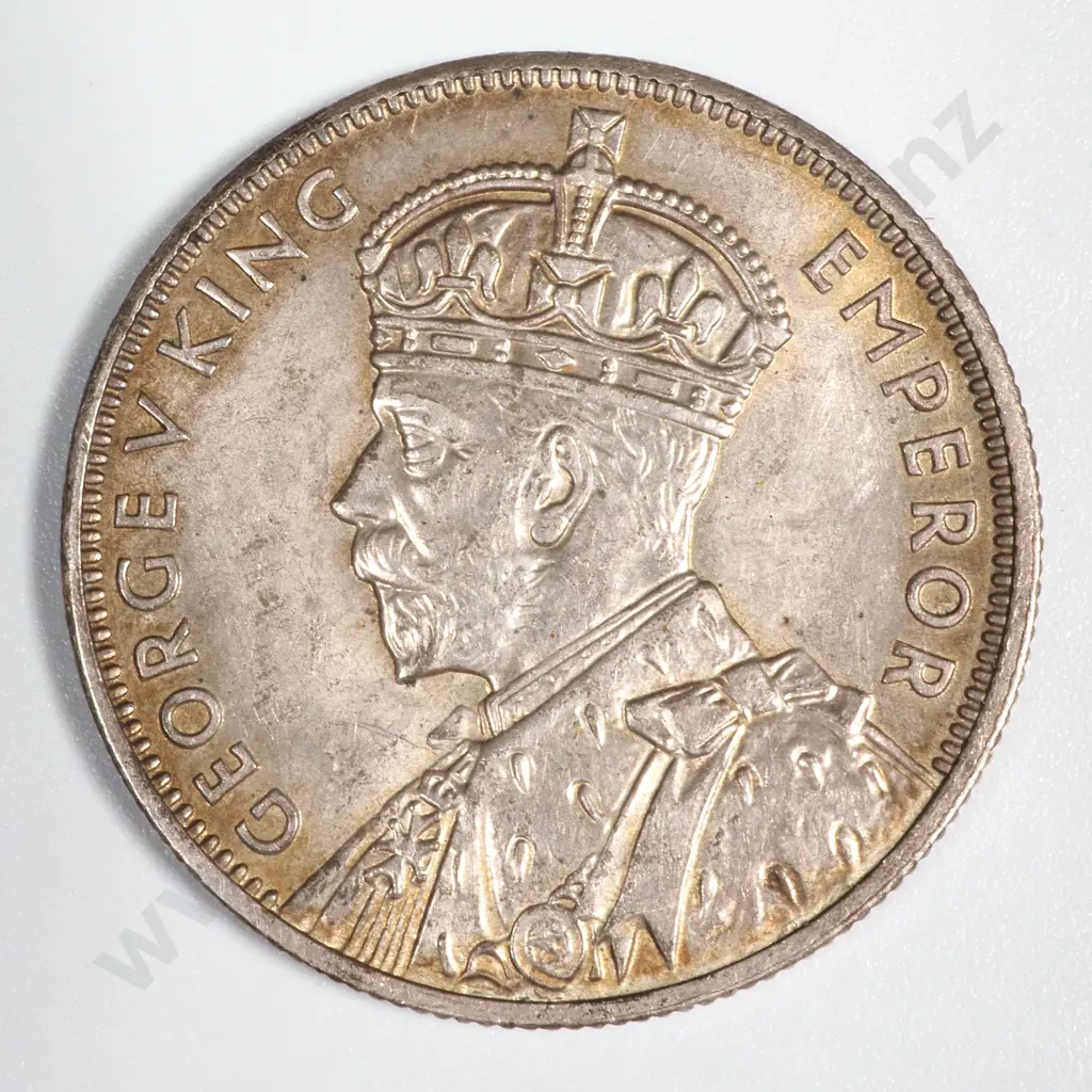 1934 -35 Australia Melbourne Centenary Florin - Scarce Coin  Image 1++