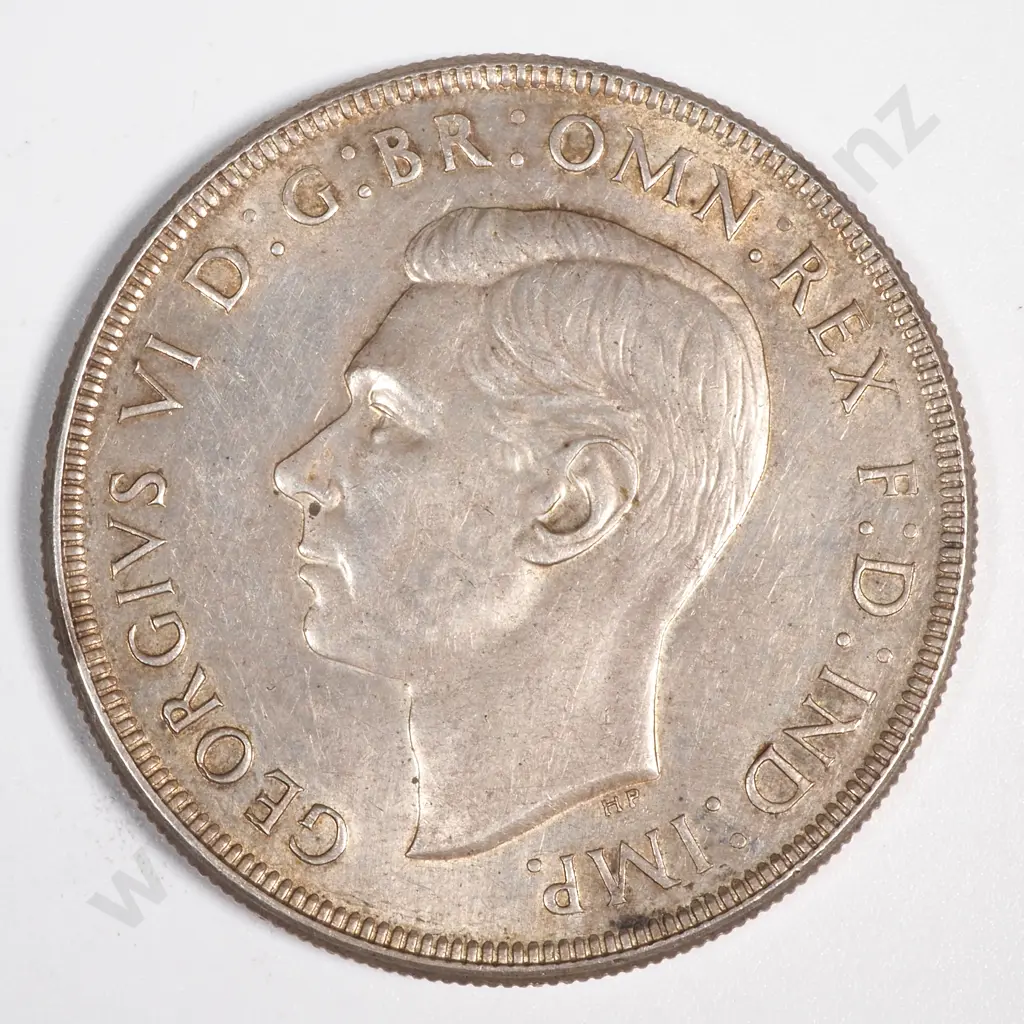 1937 Australia One Crown Coin  Image 1++