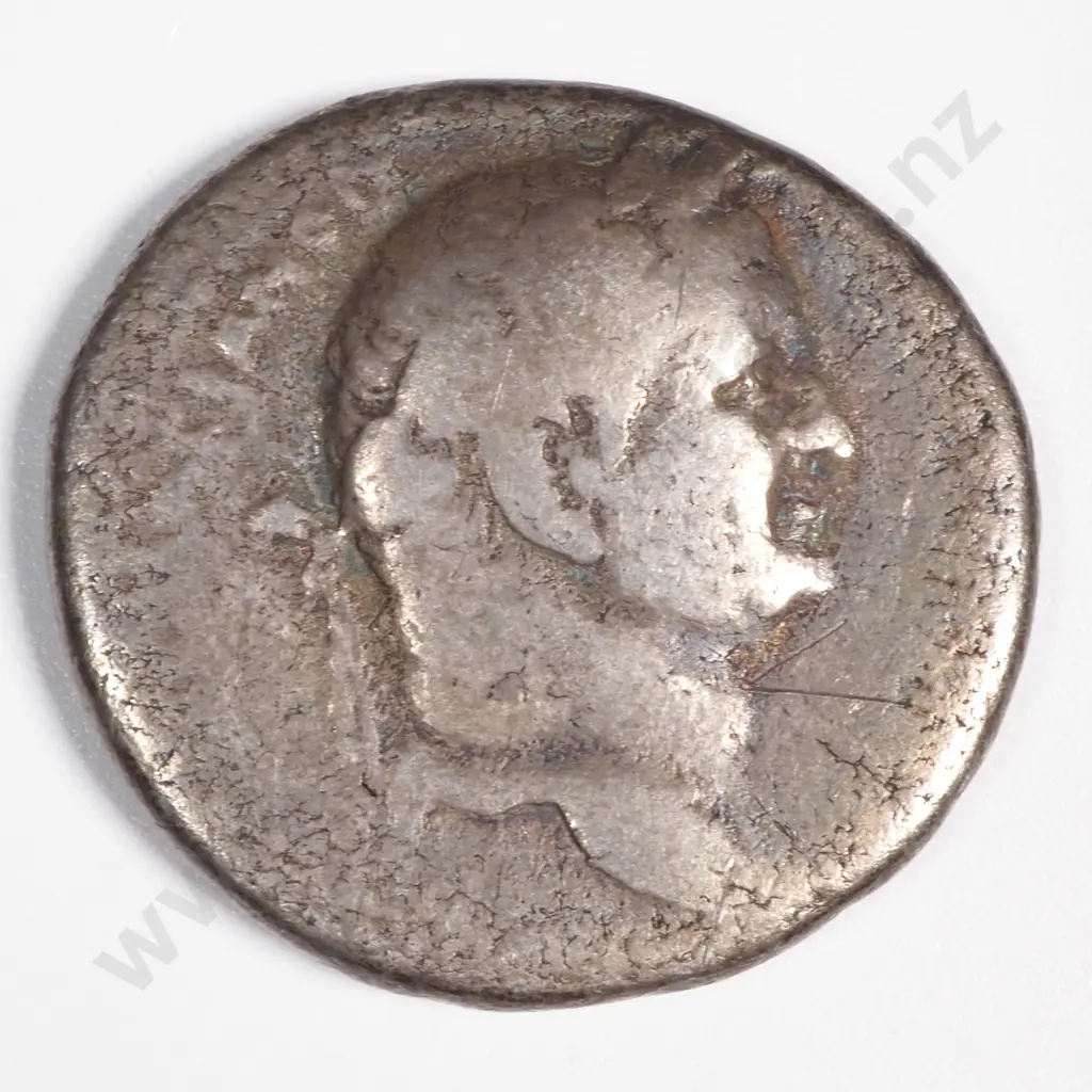 Ancient Roman 1st / 2nd Century Vespasian Tetradrachum - Found in Syria  Image 1++