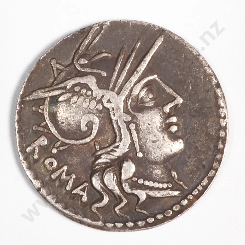 Ancient Roman Republican Denarius C 120 BC  Image 1++