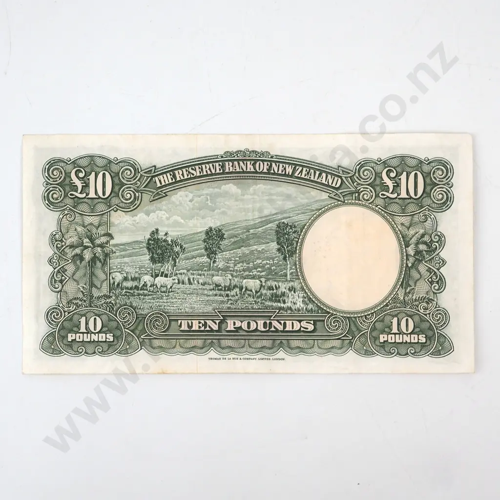 New Zealand Ten Pound Fleming Banknote  Image 1++