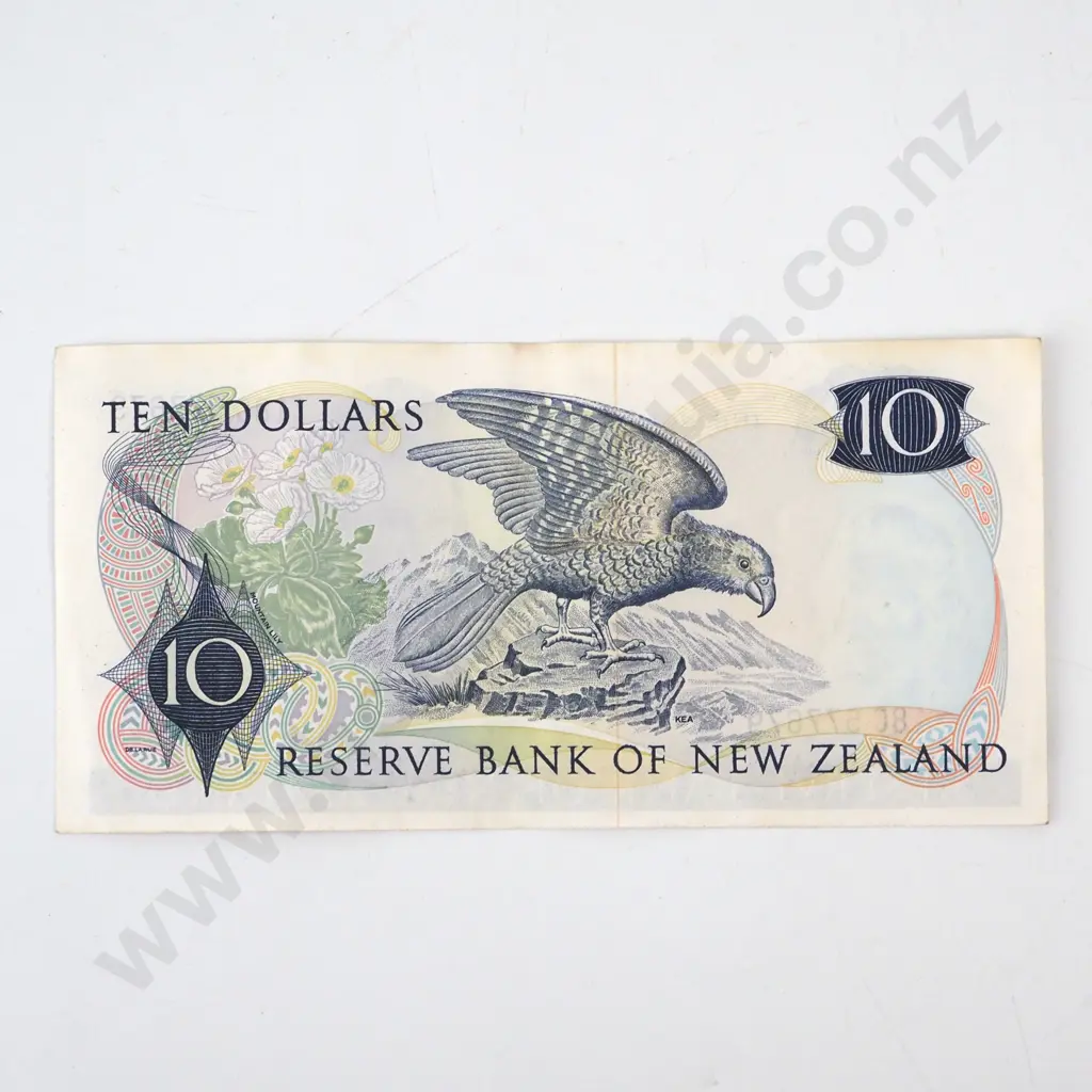 New Zealand Ten Dollar Knight Banknote  Image 1++