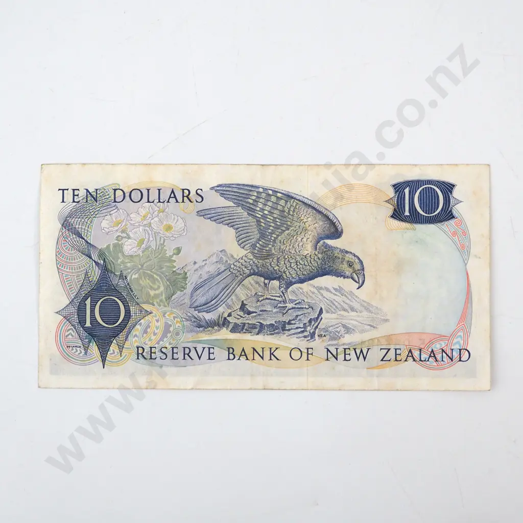 New Zealand Ten Dollar Fleming Banknote  Image 1++