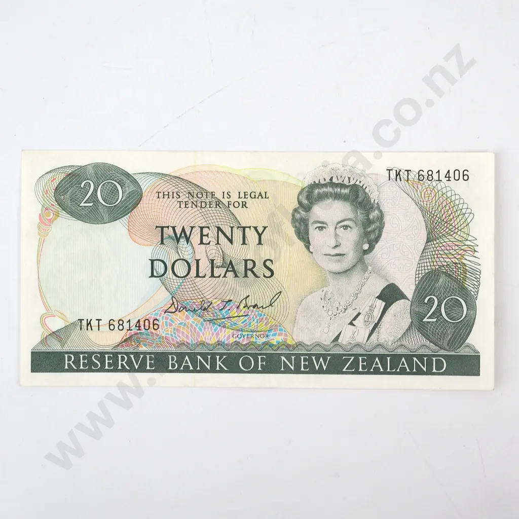 New Zealand Twenty Dollar Brash Banknote  Image 1++