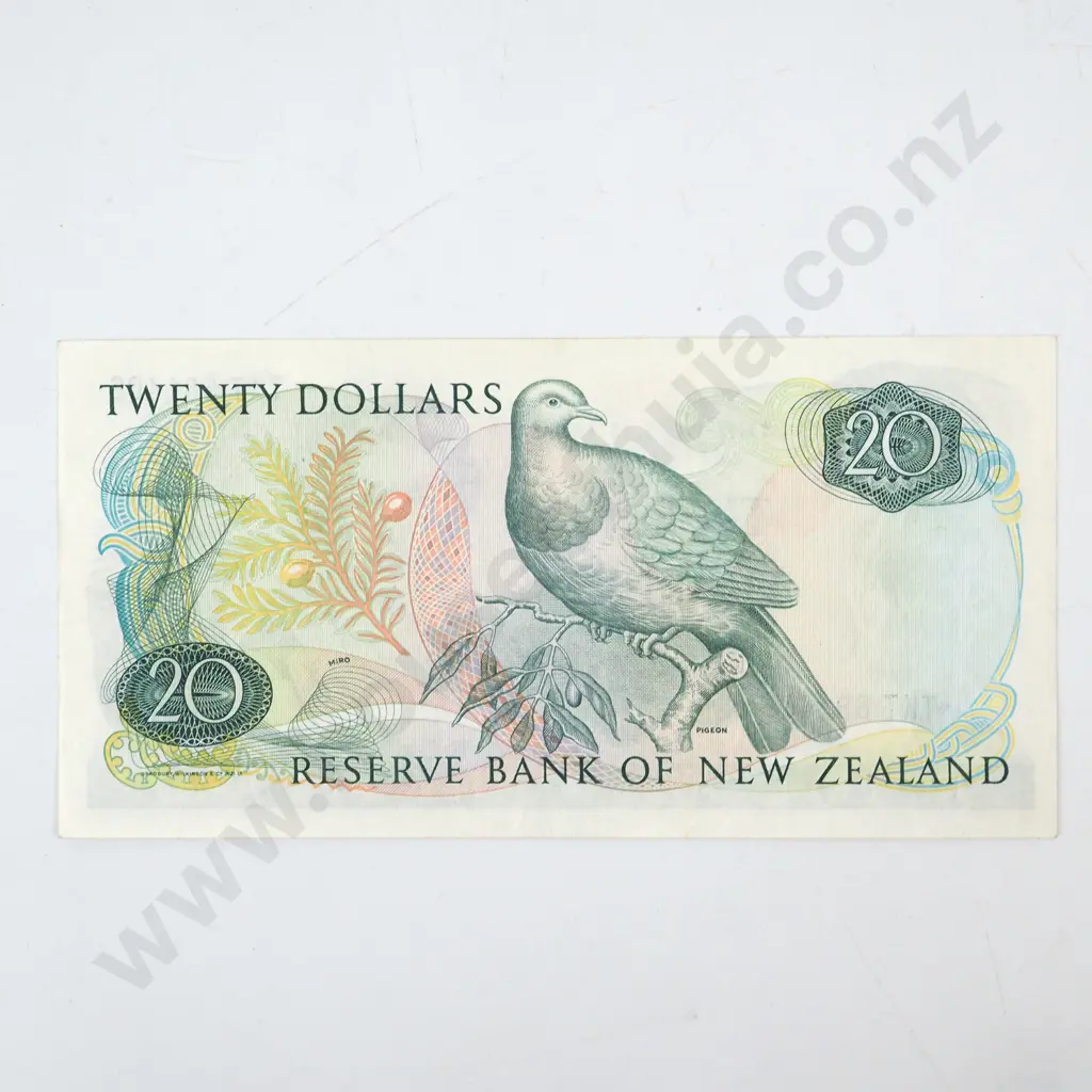 New Zealand Twenty Dollar Brash Banknote  Image 1++