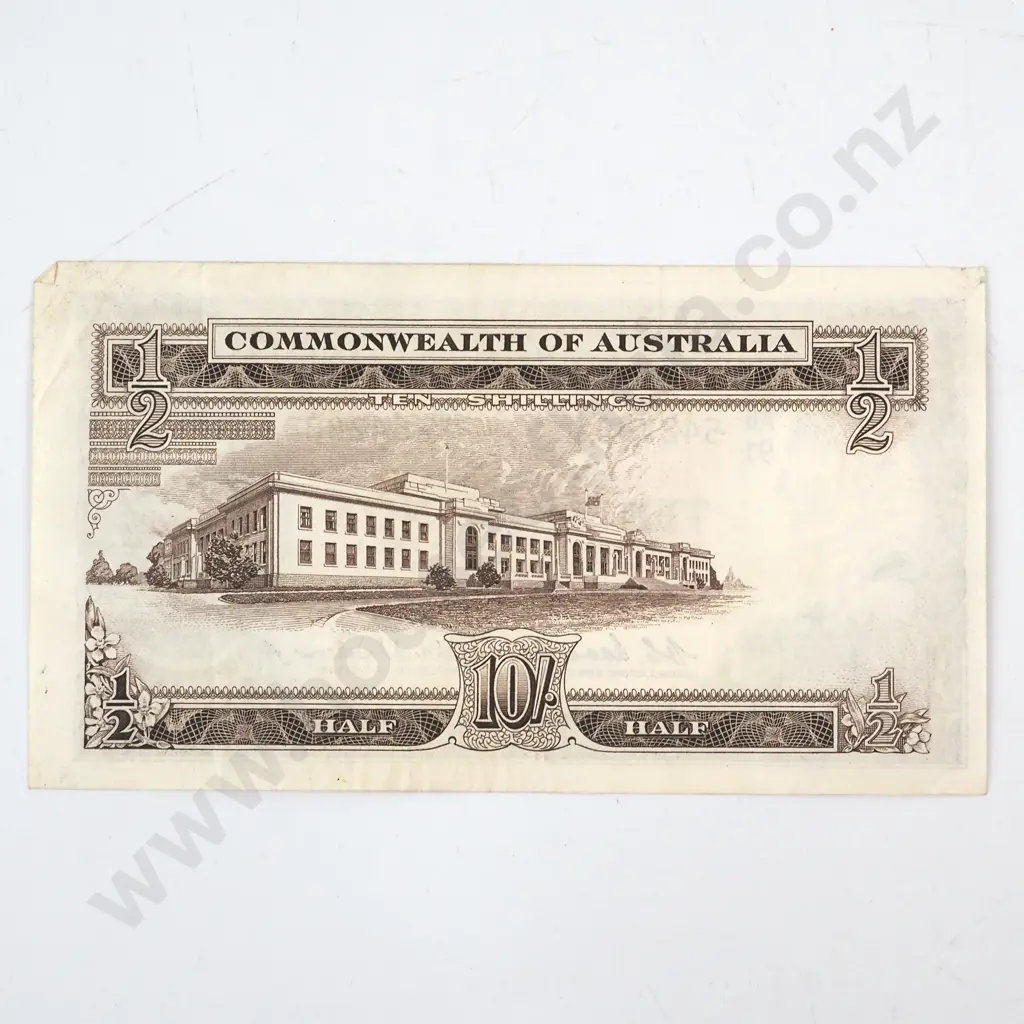 Australia Ten Shilling Wilson Banknote  Image 1++