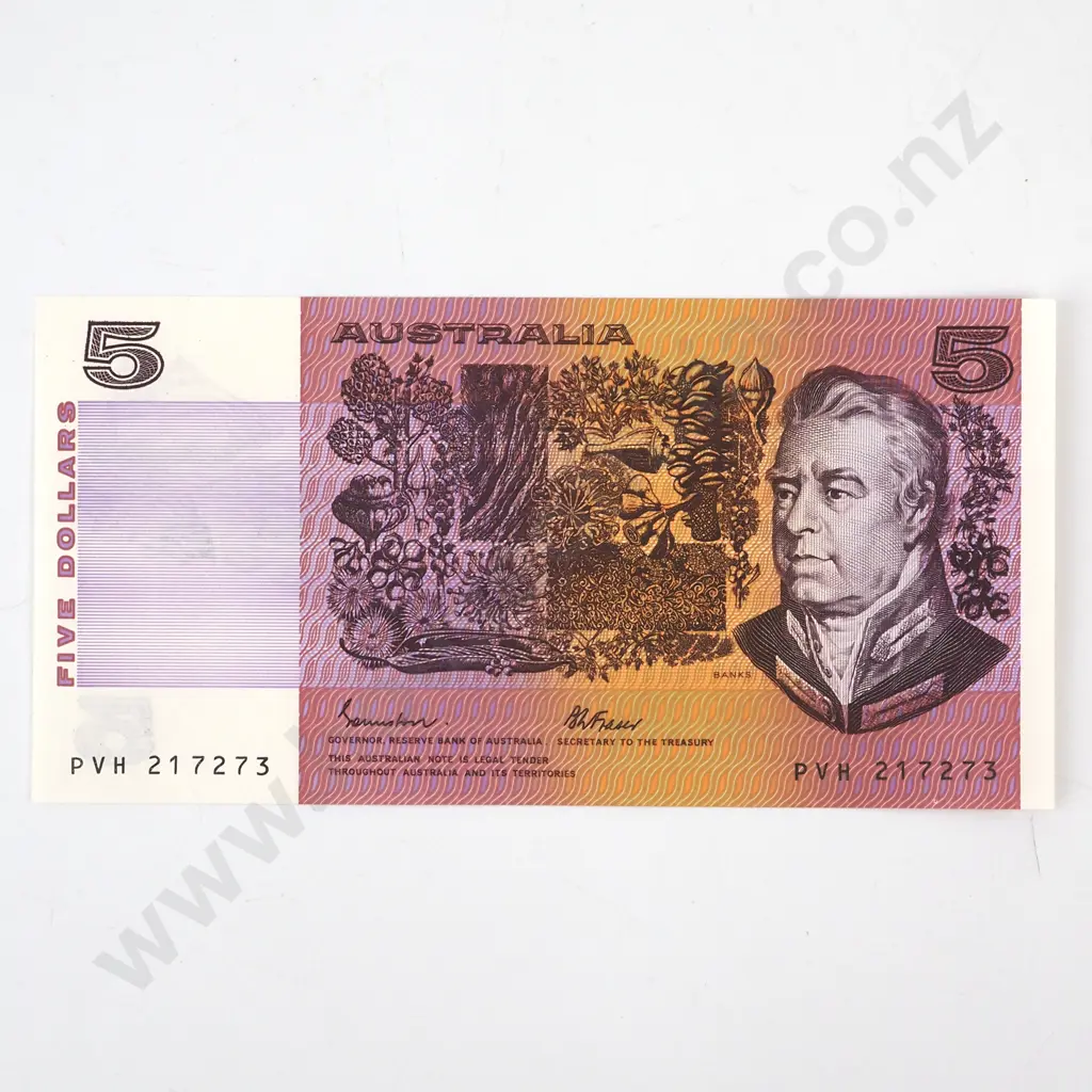 Australia Five Dollar Banknote - UNC  Image 1++