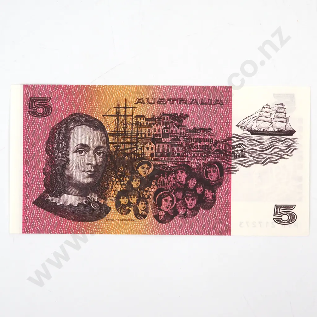 Australia Five Dollar Banknote - UNC  Image 1++