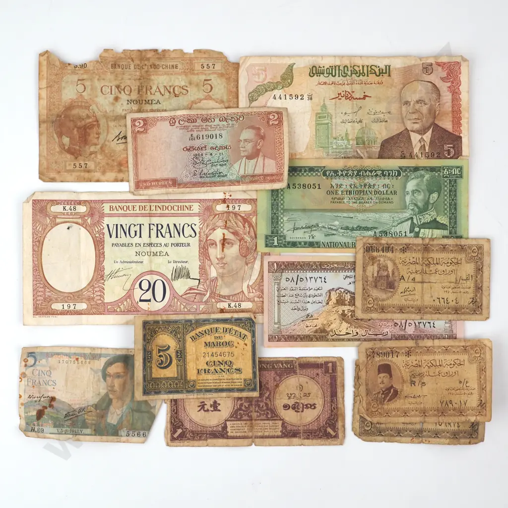 Assorted Lot of European Banknotes  Image 1++