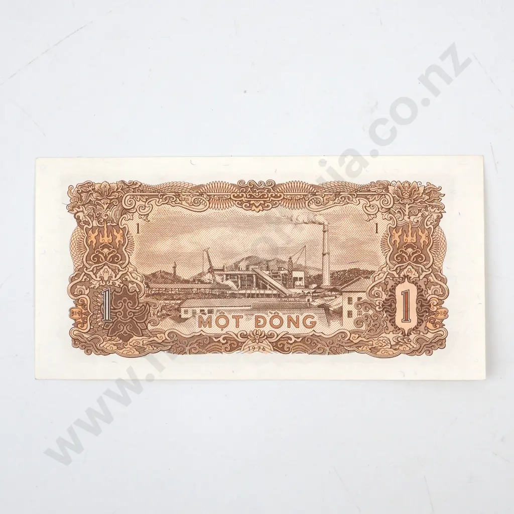 Vietnam One Dong Banknote  Image 1++