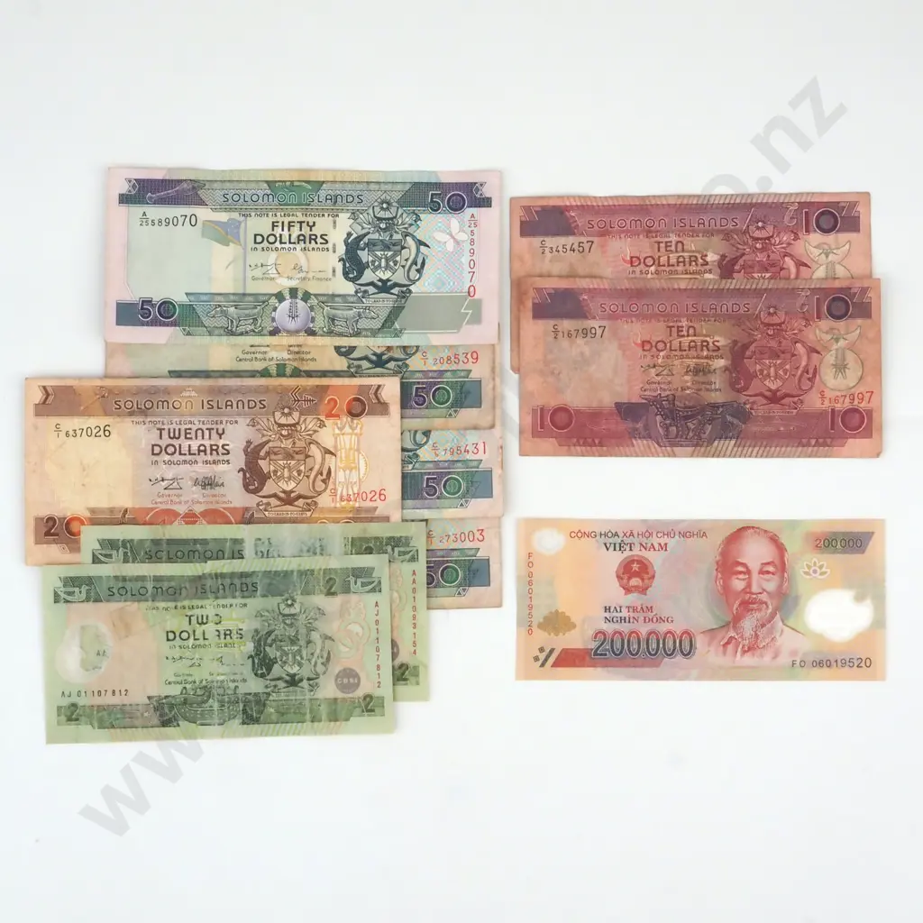 Assorted Lot of International Currency  Image 1++