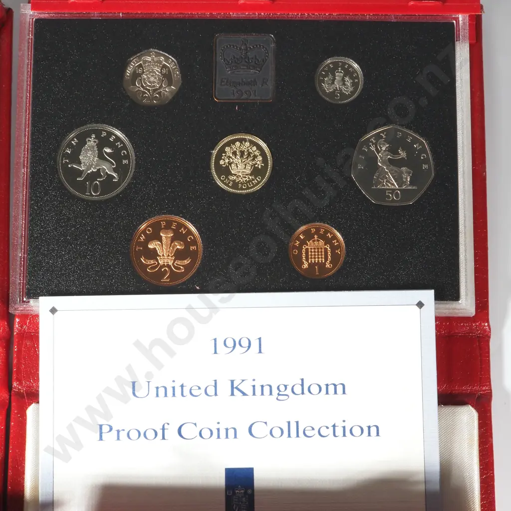 Four 1986 United Kingdom Proof Sets  Image 1++