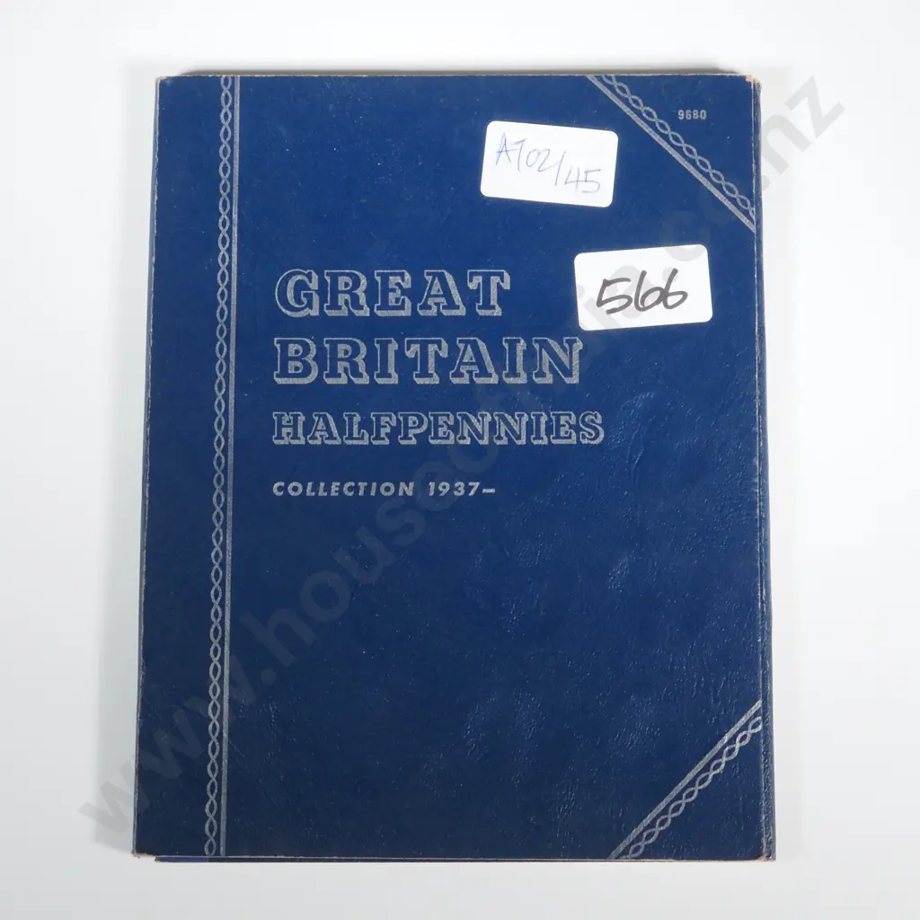 Great Britain Halfpennies Collection Set from 1937 - Appears Complete  Image 1++
