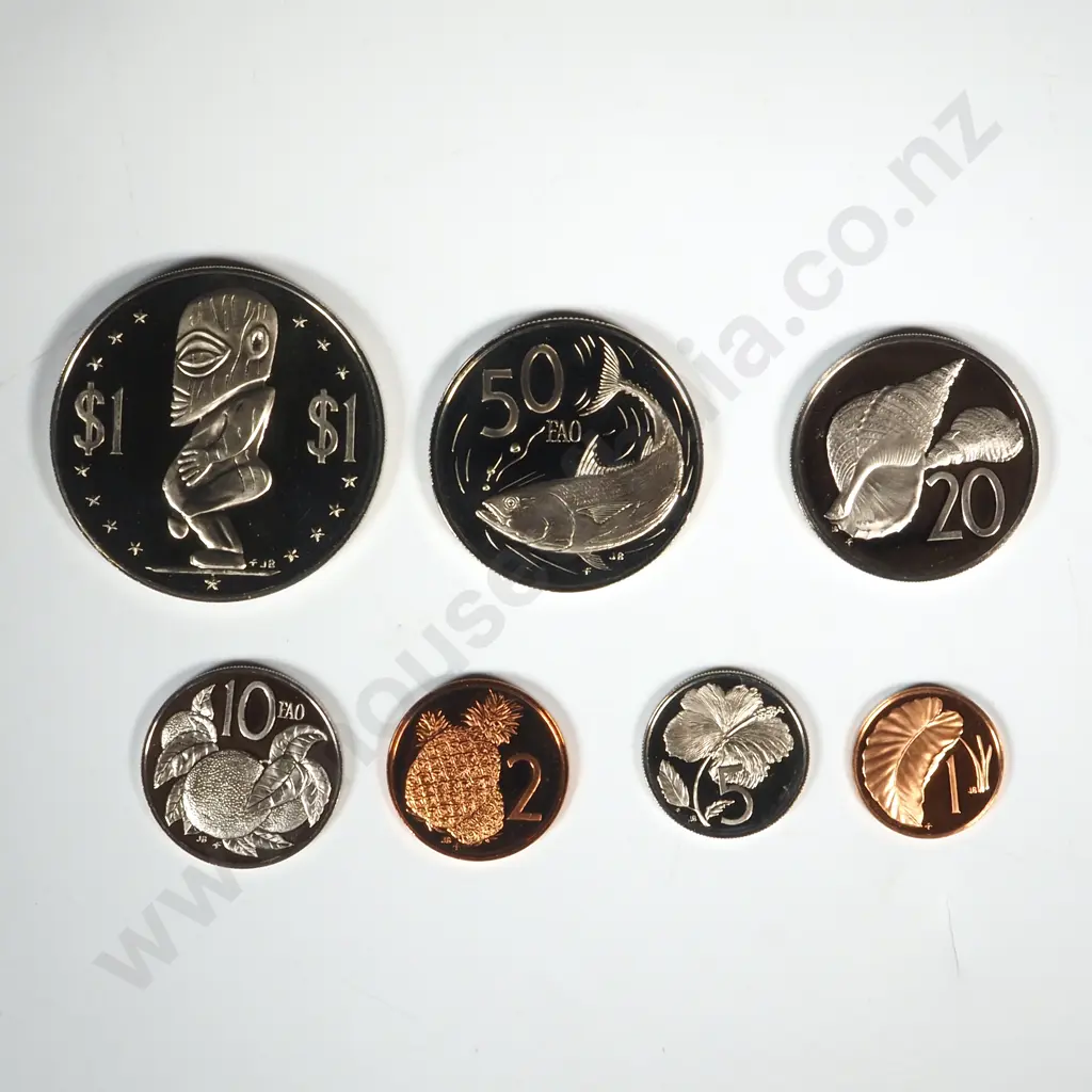 Cook Islands Proof Set - Uncased  Image 1++