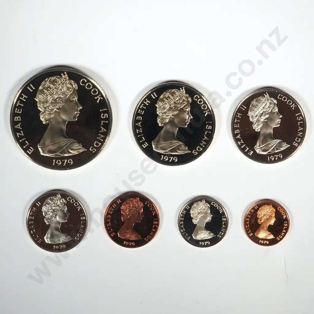 Cook Islands Proof Set - Uncased  Image 1++