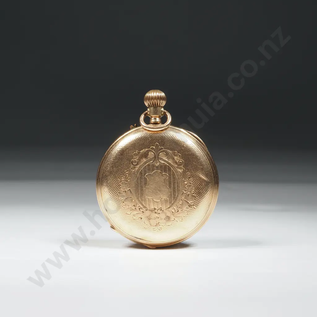 Antique 14ct Gold Pocket Watch Image 1++