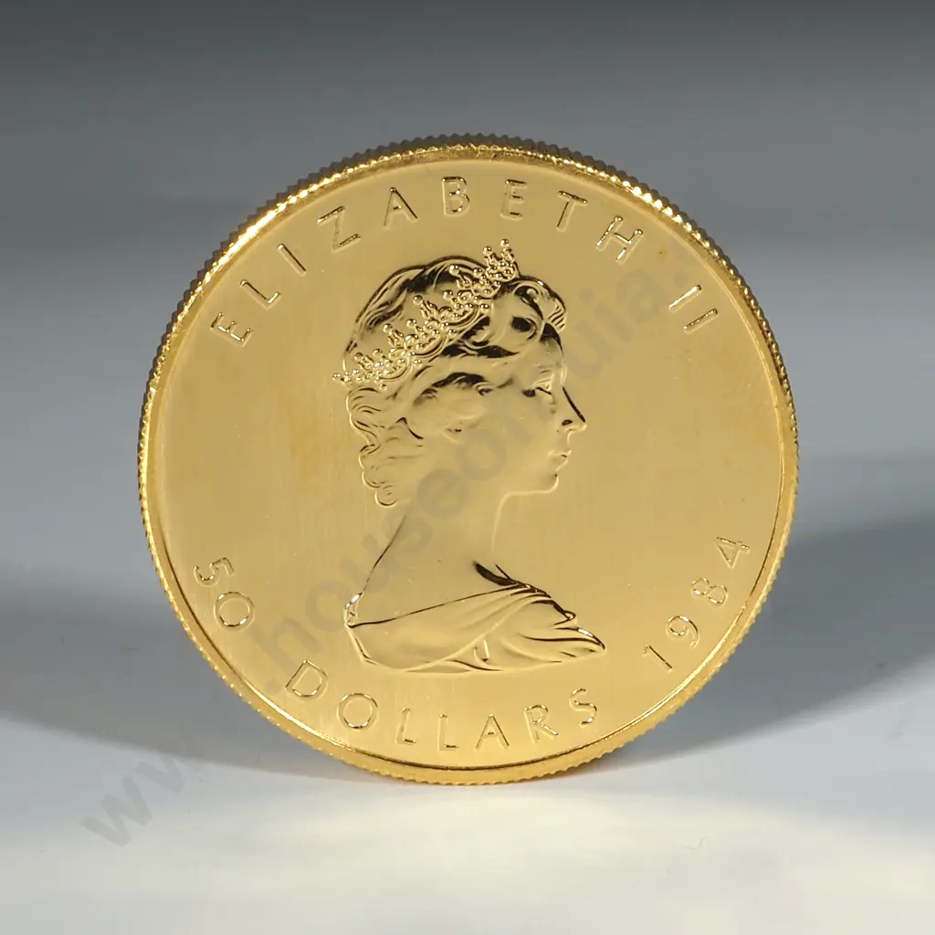 1984 One Ounce Gold Maple Image 1++