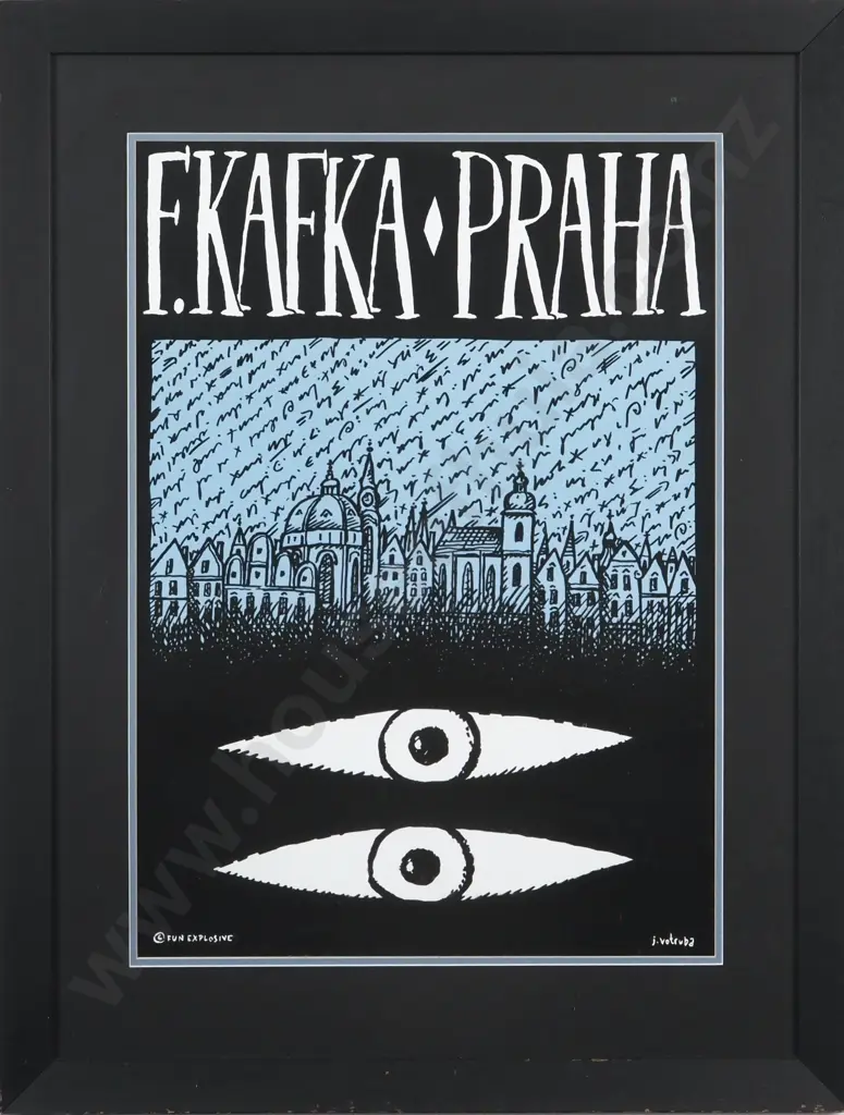 Jiri Votruba. 1946. Fun Explosive - Franz Kafka's Prague. Image 1++