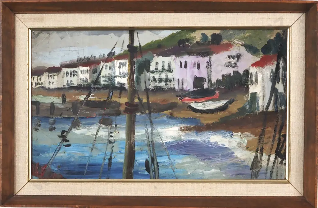 Rowland Suddaby. Seascape. Oil On Board. Image 1++