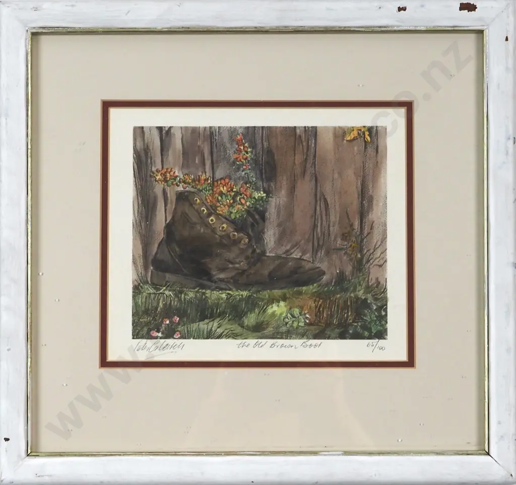 Peter Leitch. The Old Brown Boot. Print - 65/100. Image 1++
