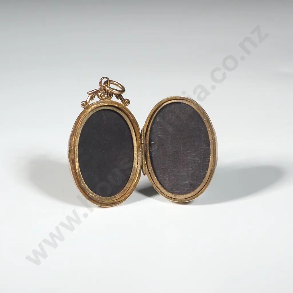 Antique Gold Pendant - Marked "Real Gold" Image 1++