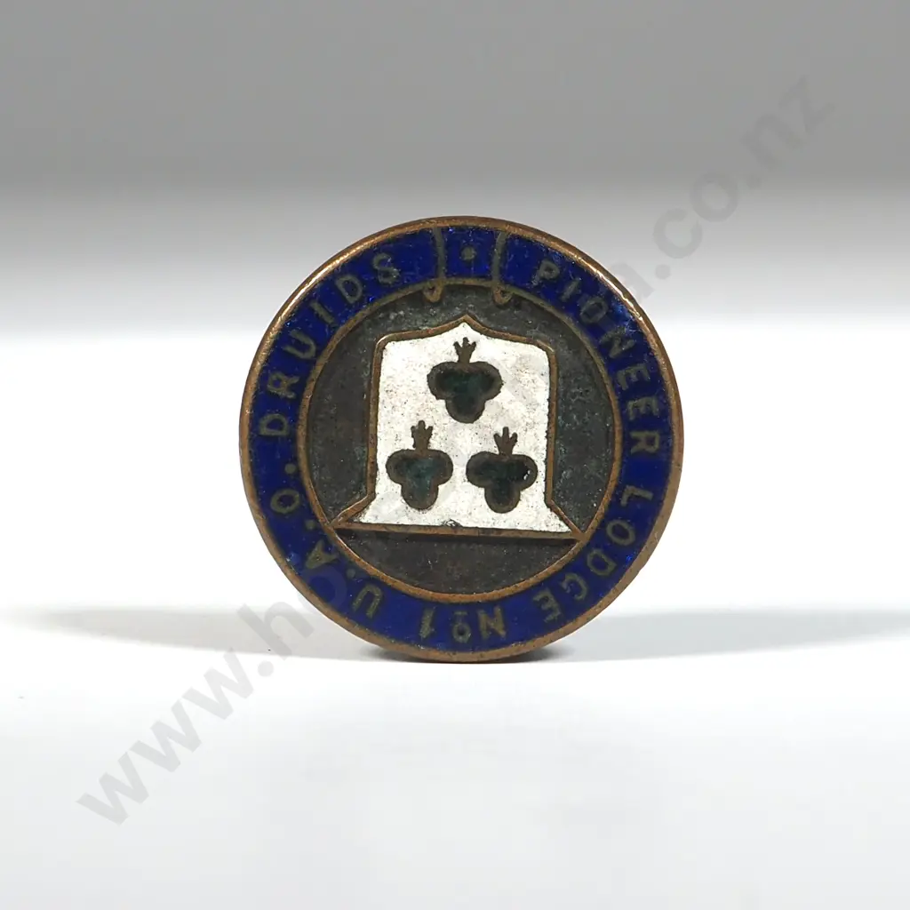 Pioneer Lodge - Druids Badge in Enamel & Base Metal Image 1++