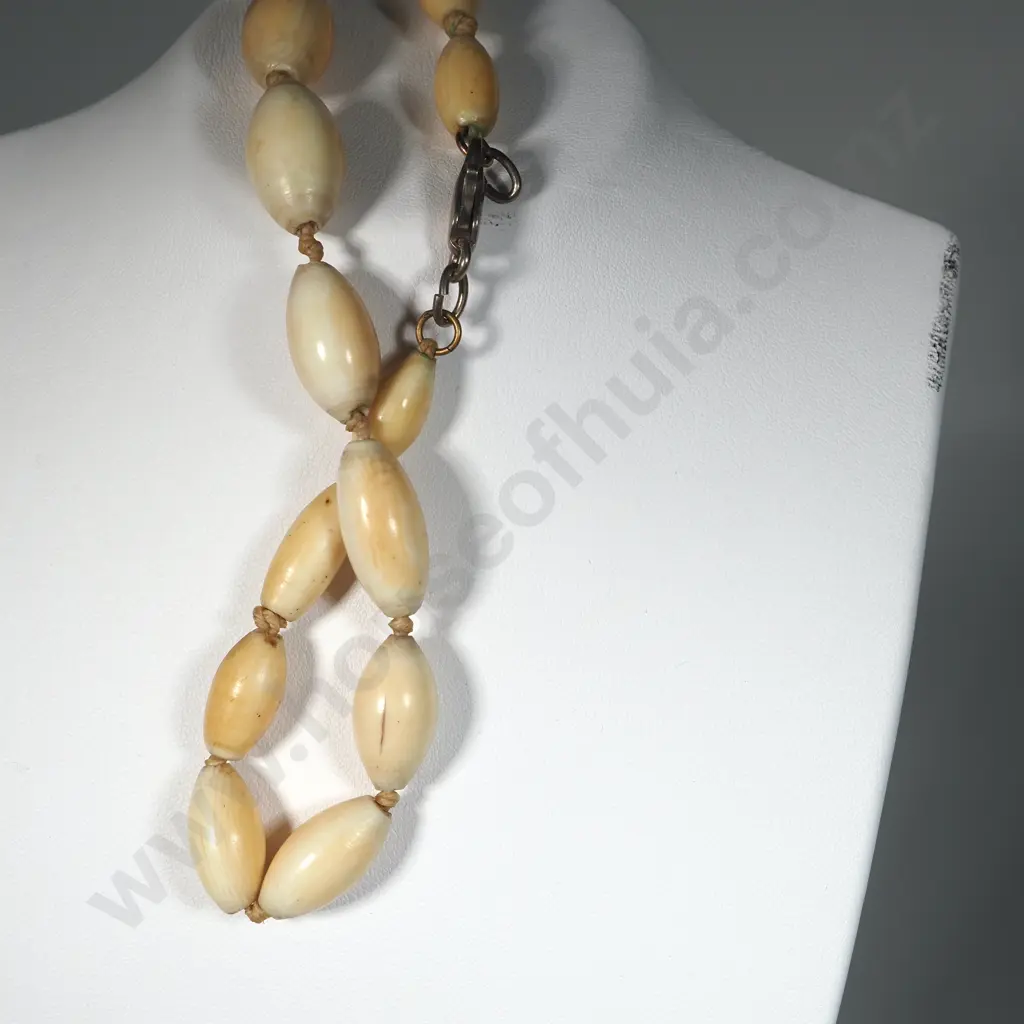 Ivory Bead Necklace  Image 1++