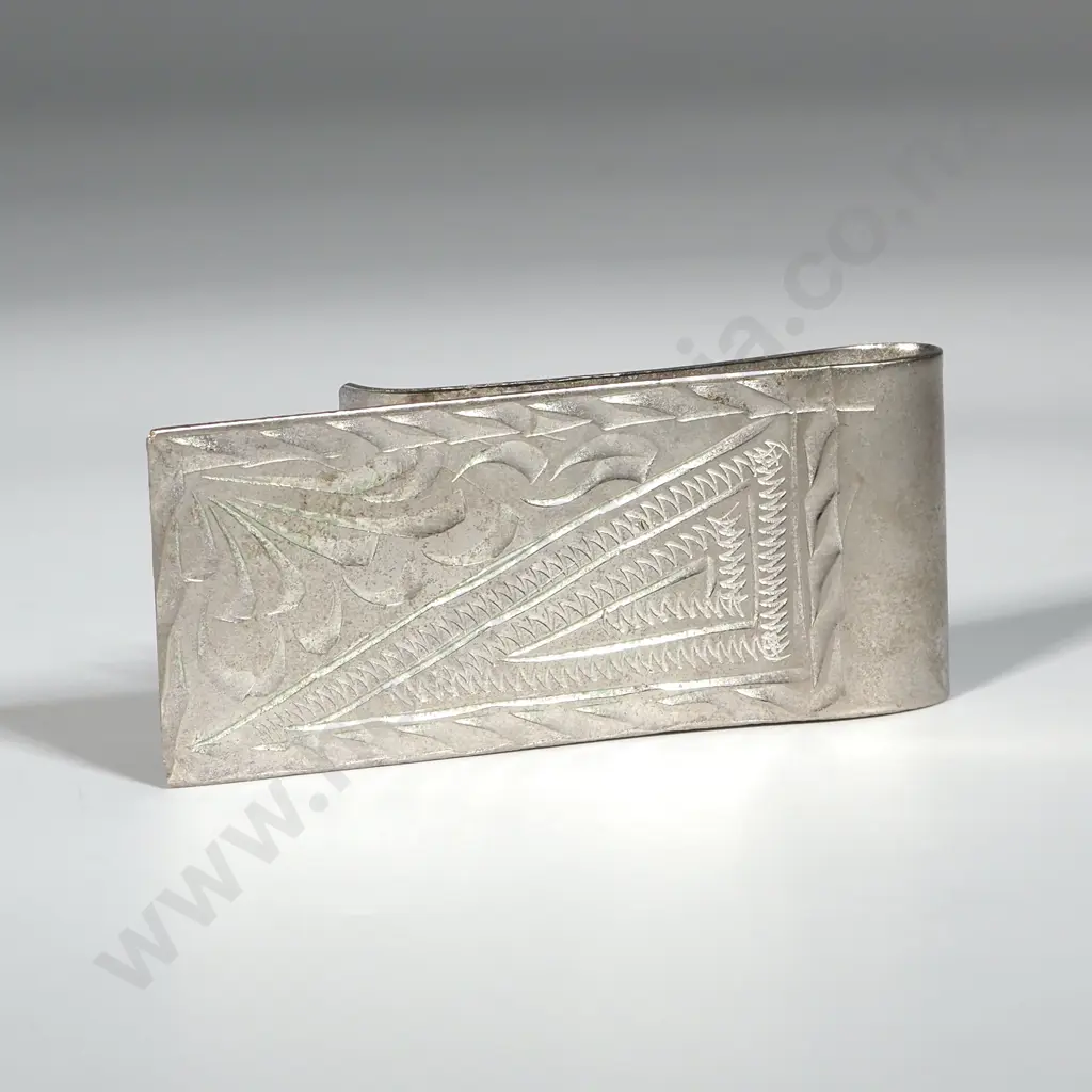 Mexico Sterling Silver Money Clip Image 1++