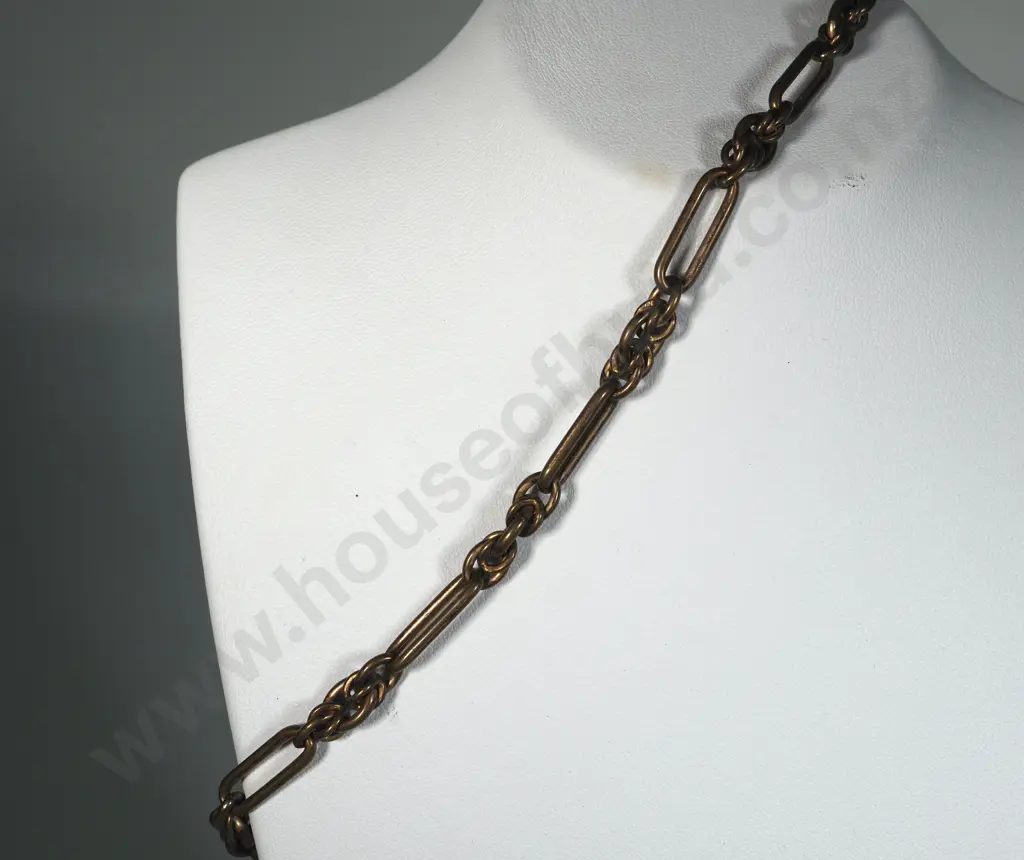 Fancy Pattern Base Metal Necklace  Image 1++