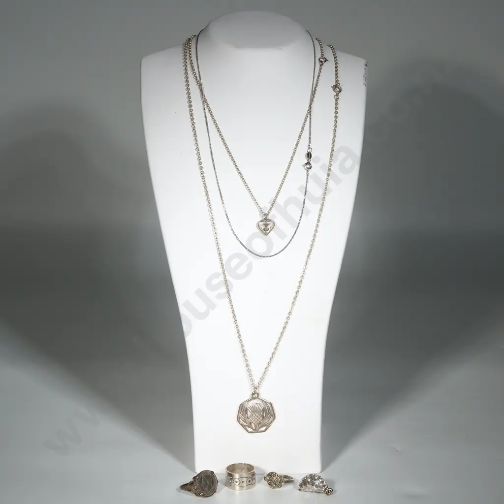 Assorted Sterling Silver Jewellery Image 1++