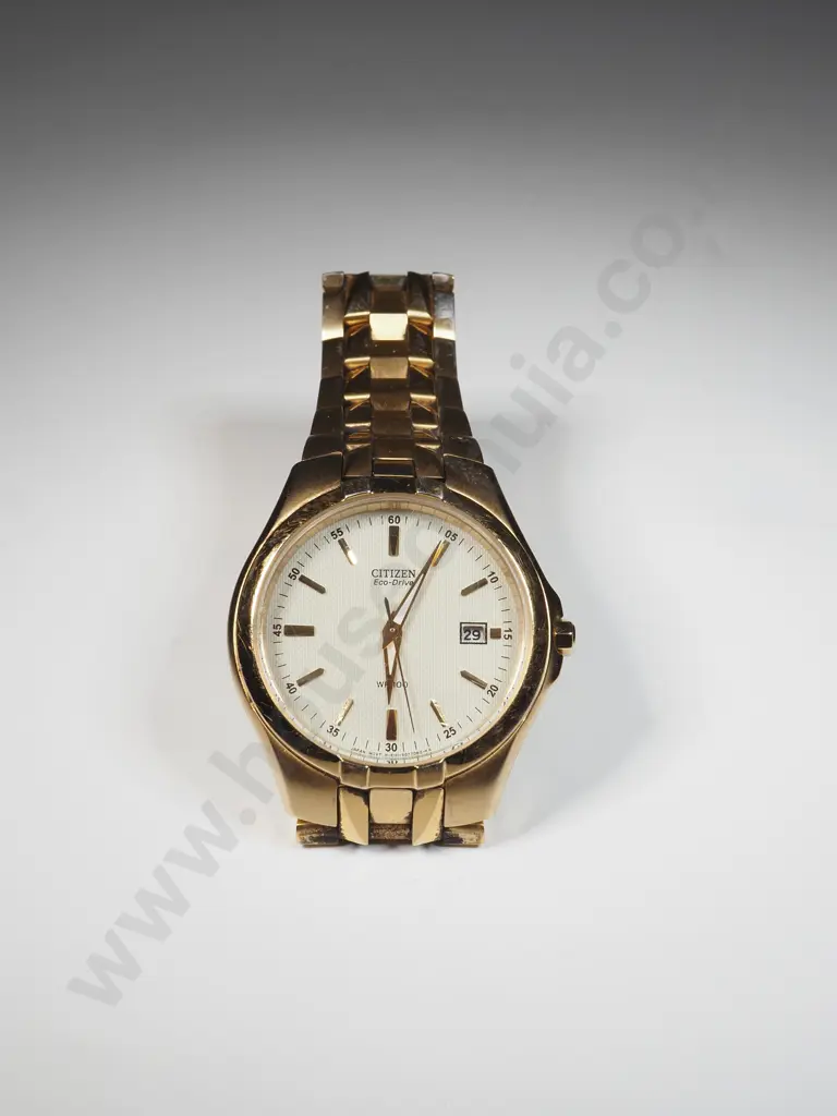Citizen Eco-Drive Gold Gents Watch  Image 1++