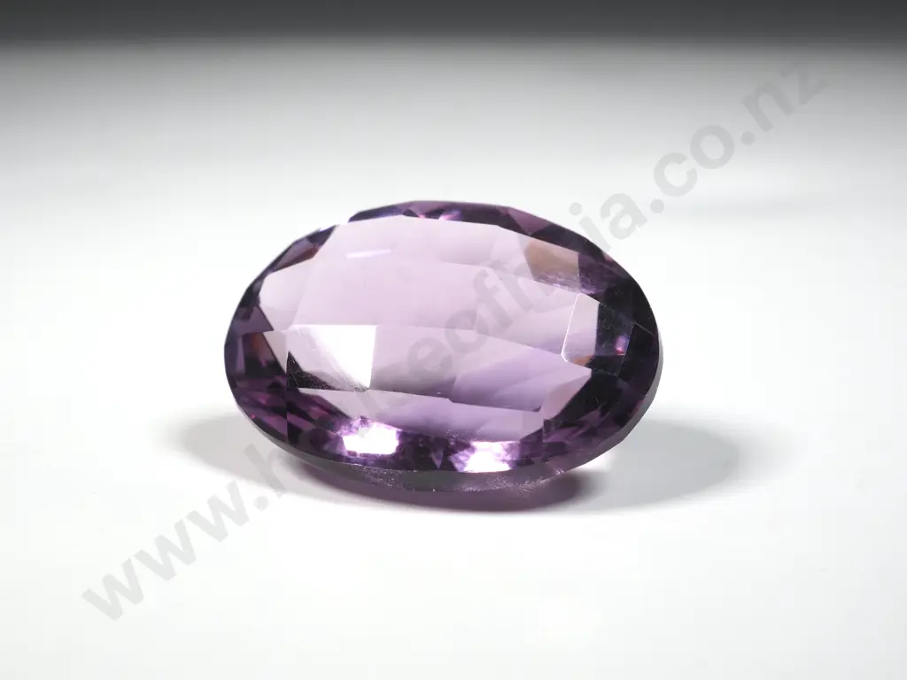 Loose Oval Cut Amethyst. Image 1++