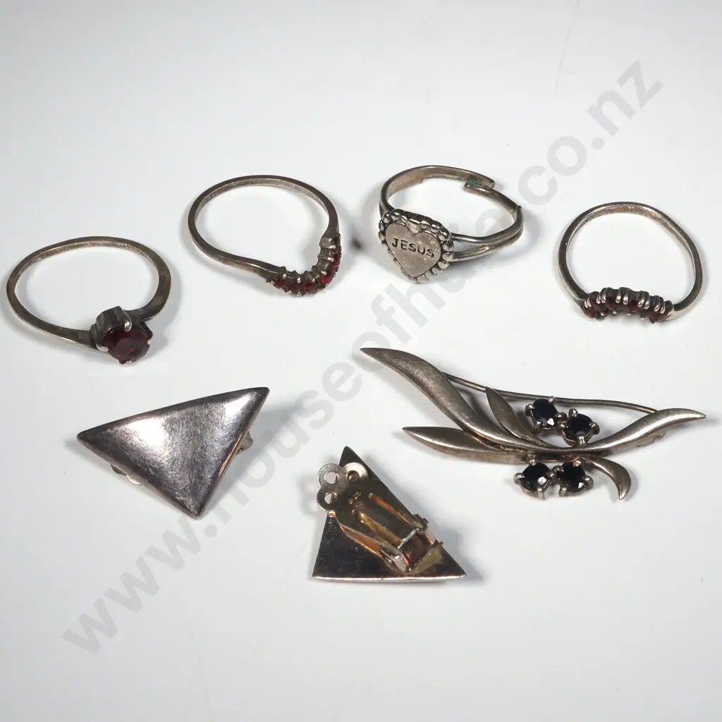 Assorted Sterling Silver Jewellery Image 1++