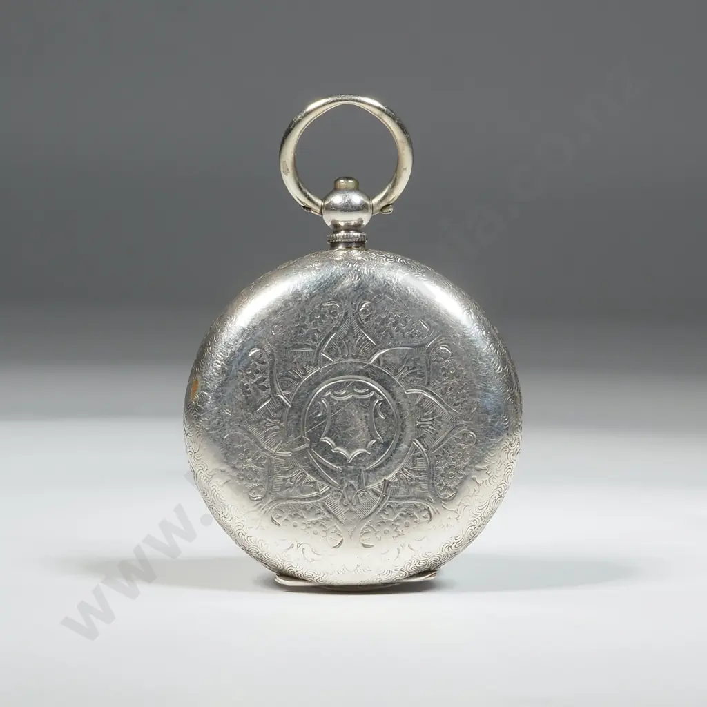 800 Silver Pocket Watch. Image 1++