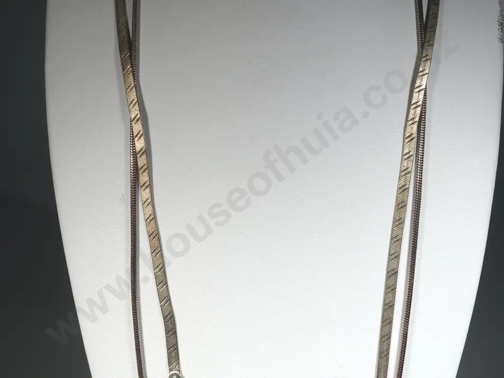 Two Sterling Silver Chains. Image 1++