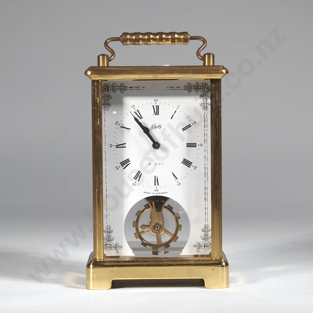 Schatz Nine Day German Carriage Clock Image 1++