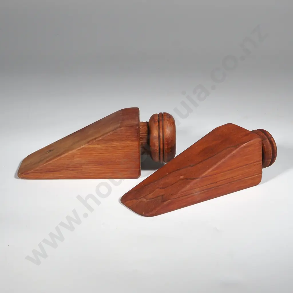 Pair of Wooden Door Stops. Image 1++