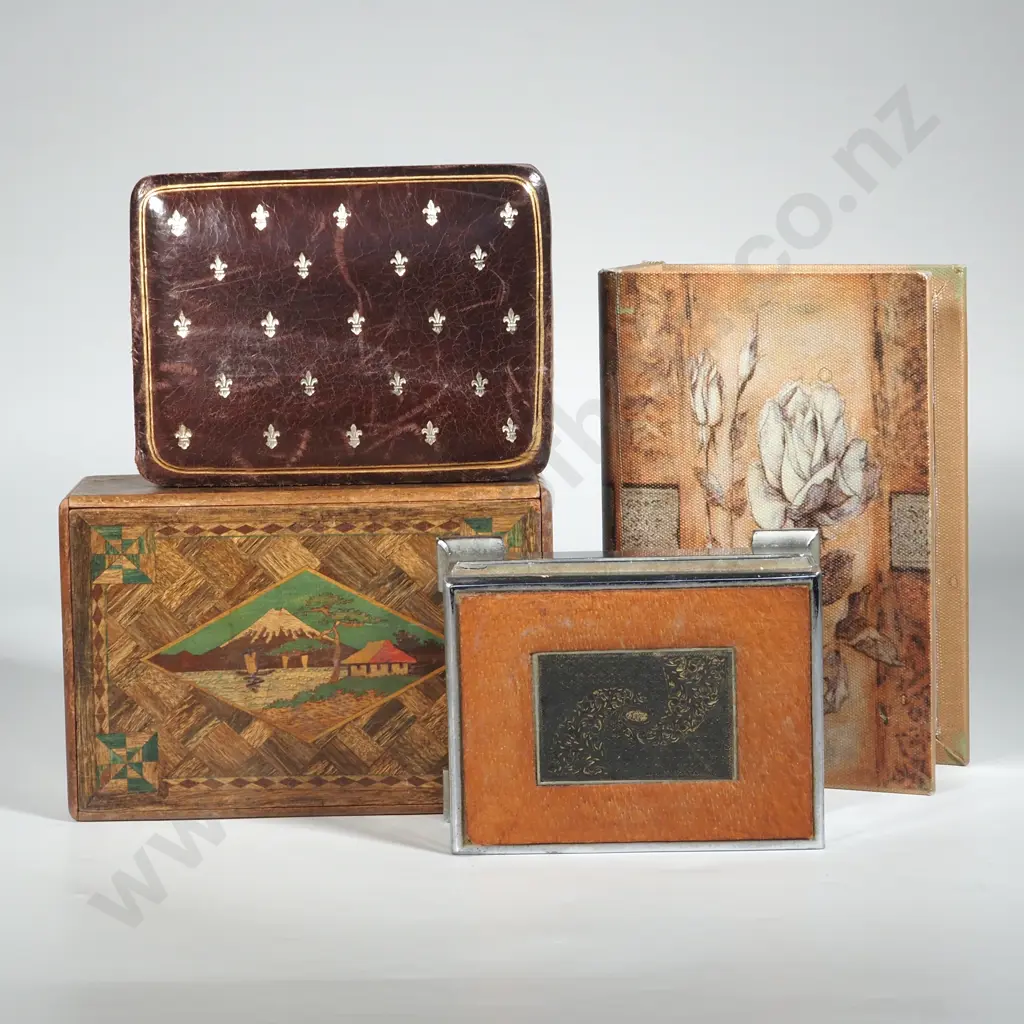 Four Vintage Boxes. Image 1++