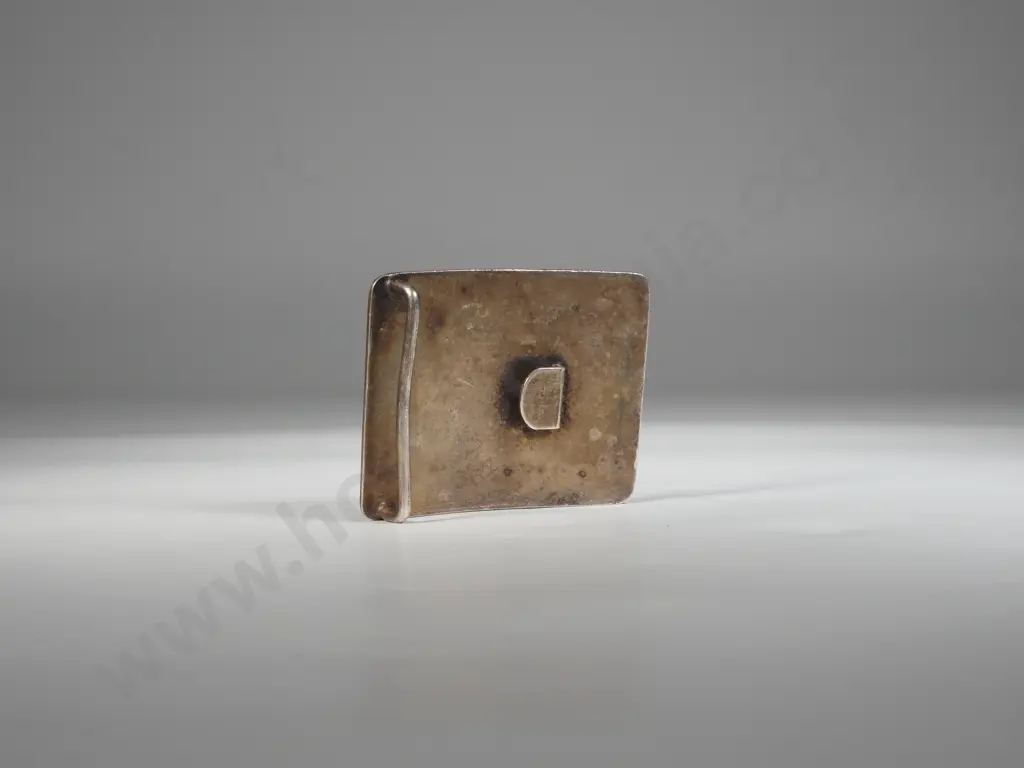 Vintage English Made S/P Belt Buckle. Image 1++