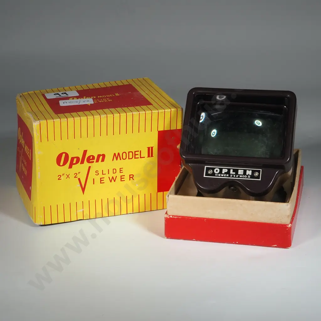 Oplen 2"x2" Mod 11 Slide Viewer in Original Box. Image 1++